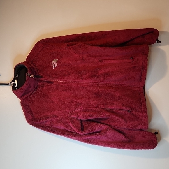 The North Face Full Zip Fleece Jacket Sweater Women's Size S/P Purple - Picture 2 of 11